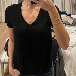 Bella Dahl Black V-Neck